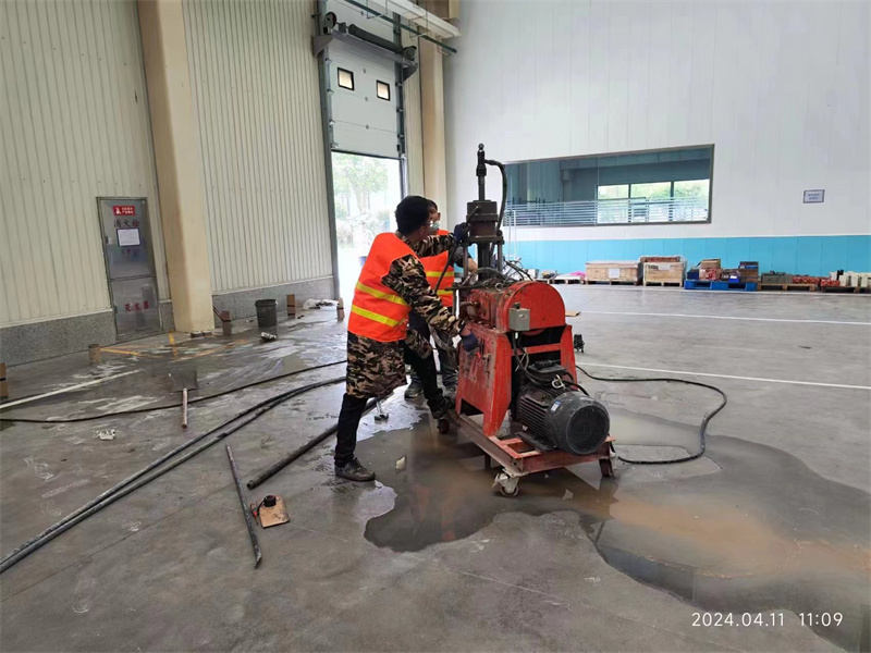 呼和浩特厂房地面下沉塌陷注浆加固施工